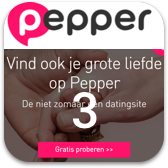 pepper datingsite is spontaan interactief en veel gekozen