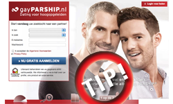 gratis aanmelden bij gayparship, dé gaydating site van nederland.