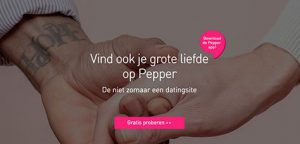 pepper datingsite voor spontane en actieve mensen!