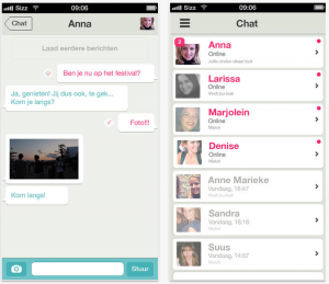zo ziet de dating app eruit