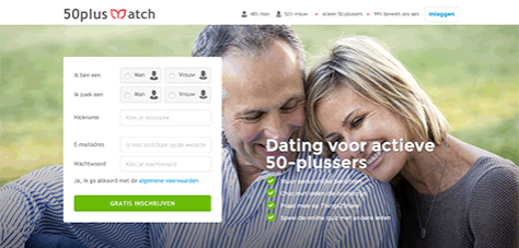 50plusmatch datingsite voor senioren
