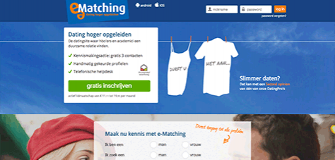 e-matching gratis uitproberen voor hoger opgeleiden