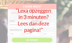 Lexa Opzeggen