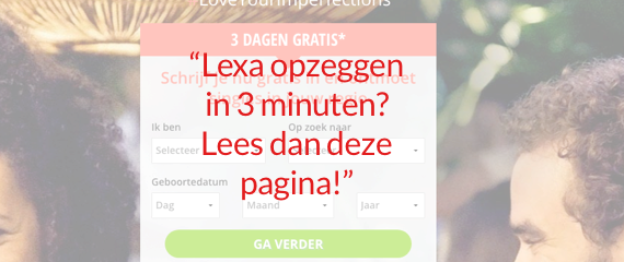 lexa opzeggen snel en makkelijk