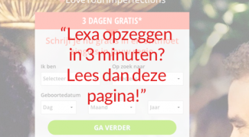 Lexa Opzeggen