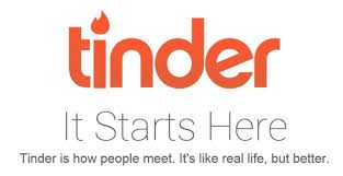 tinder dating app logo