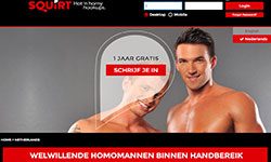 Squirt.org - De sexdating site voor homo's