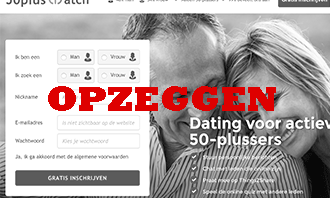 50plusmatch profiel opzeggen & verwijderen - Welkedatingsites.nl