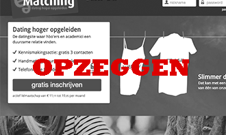 e-matching profiel opzeggen & verwijderen - Welkedatingsites.nl