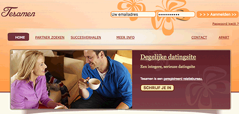 tesamen datingsite voor in belgie