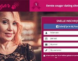 homepage van de datingsite socougar