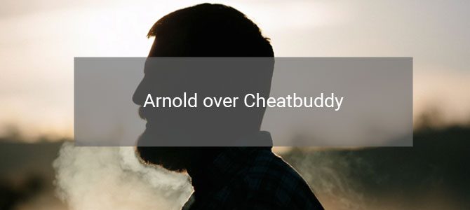 arnold die anoniem vertelt over zijn ervaring met cheatbuddy